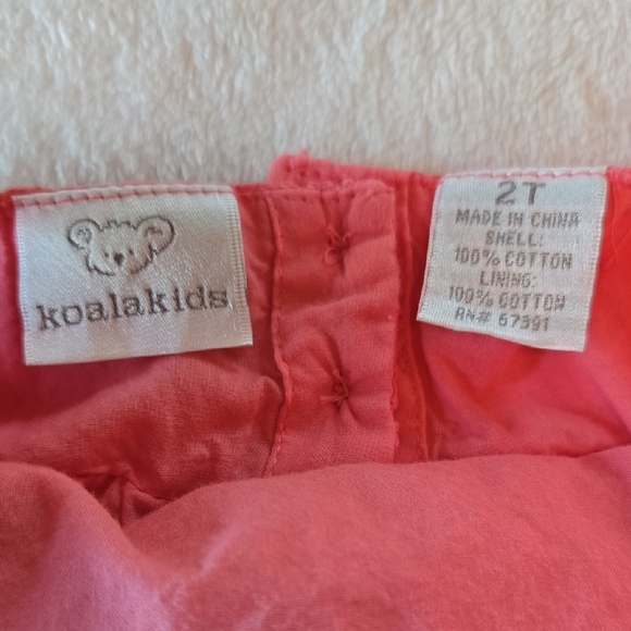 Toys R Us Koala Kids Peachy Mesh Sundress W/ Floral Embellishments Like New! 2T - Picture 3 of 10